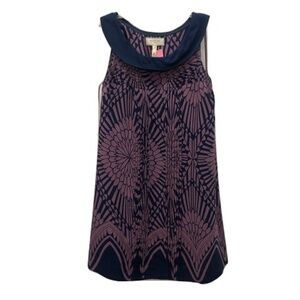 Anthropologie Silk Sleeveless Dress, Size 2